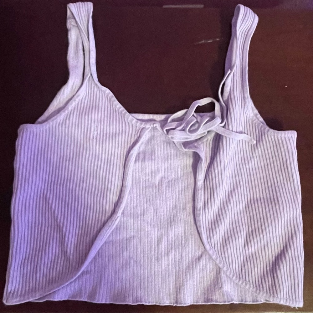 Urban Outfitters backless lavender tank top XS